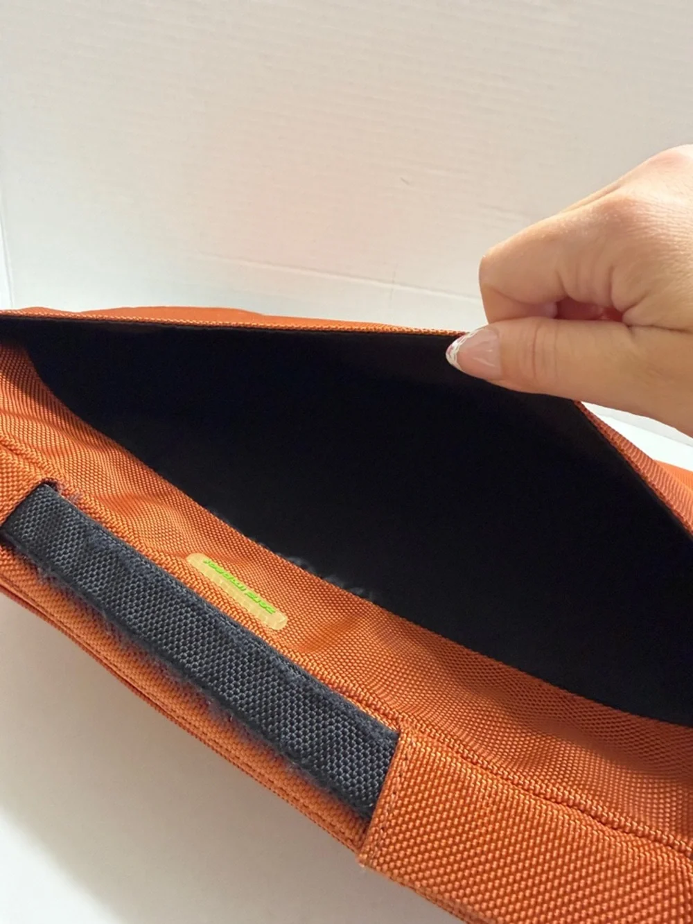 Brenthaven Orange Protective Laptop Sleeve